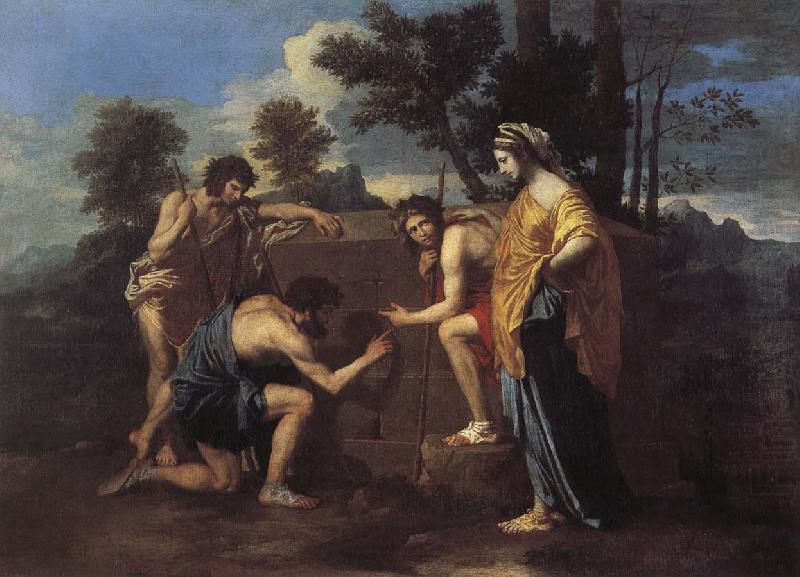 Nicolas Poussin Even in Arcadia I have china oil painting image